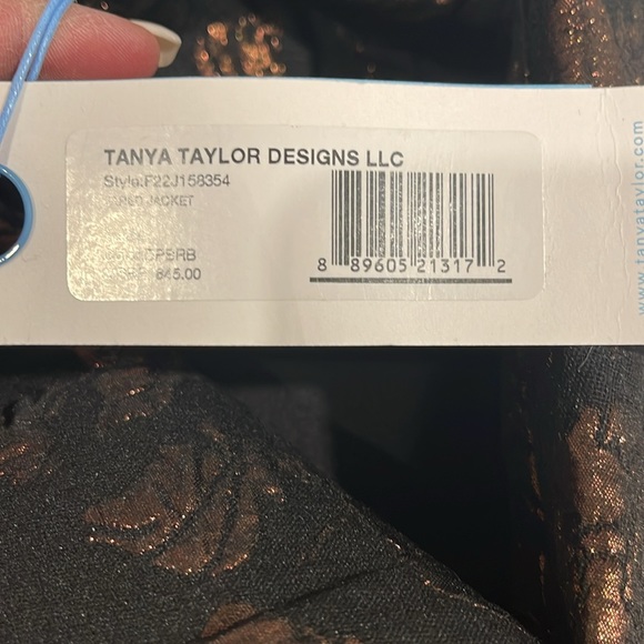 NWT GORGEOUS RARE FIND TANYA TAYLOR Embroidered suit-size 4- MSRP $1090 - Picture 5 of 5